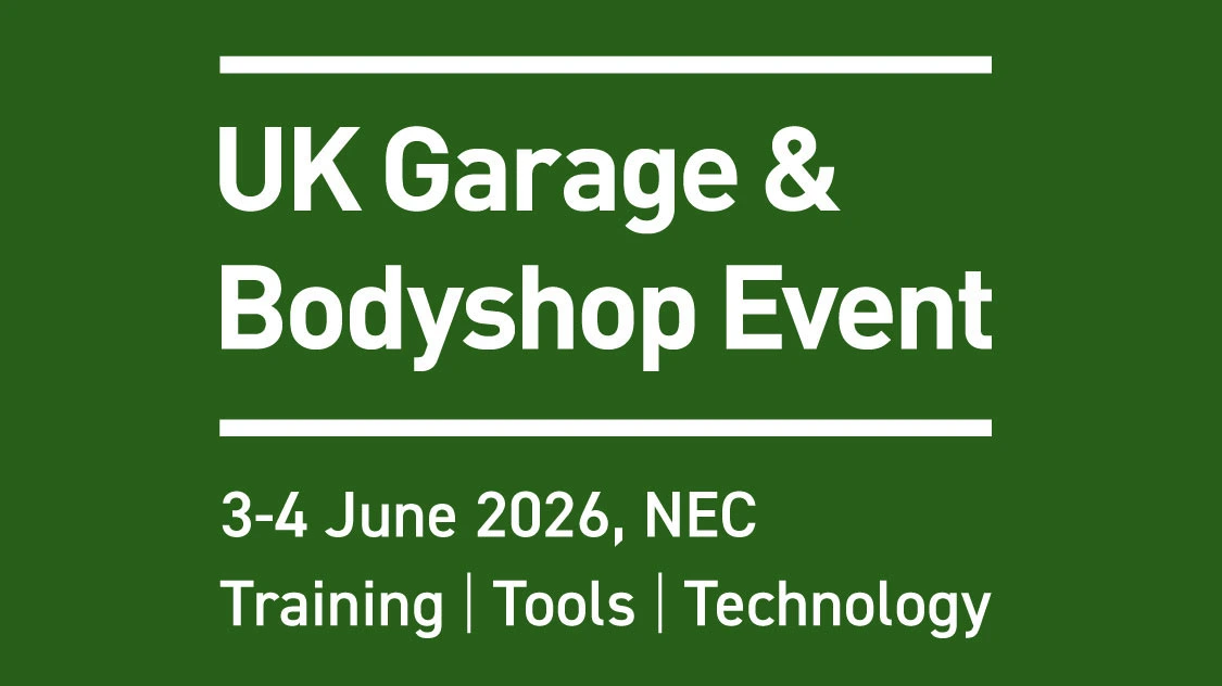 The UK Garage & Bodyshop Event 2026 logo